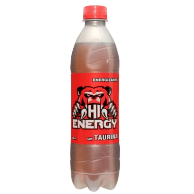 Bebida B-Color Energizante Hi Energy Pet - 500 ml 12pack