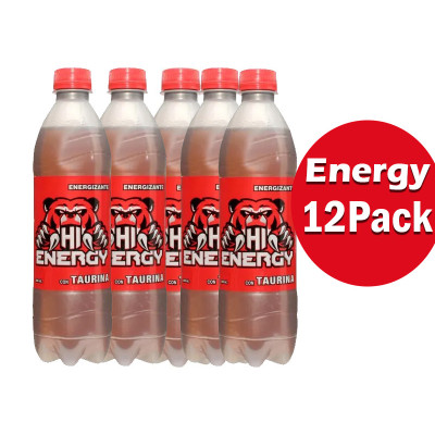 Bebida Energizante HiEnergy 500ml 12pack