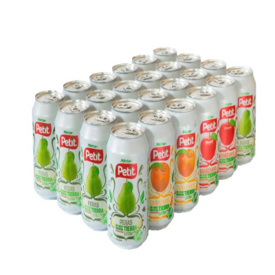 Nectar Petit Lata 24 pack Surtido (Jugo Petit)