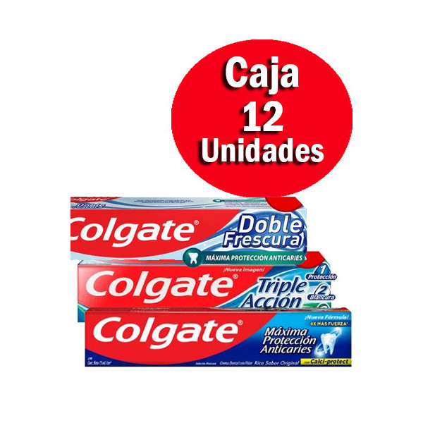 Pasta Colgate 75ml Variedad 12Pack