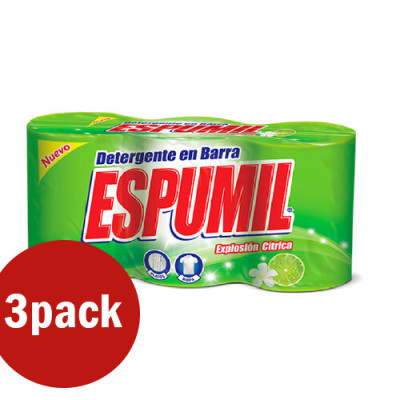 3 Pack Detergente en Barra Espumil