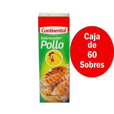 Sabrosador Continental Pollo Caja de 60 Sobres